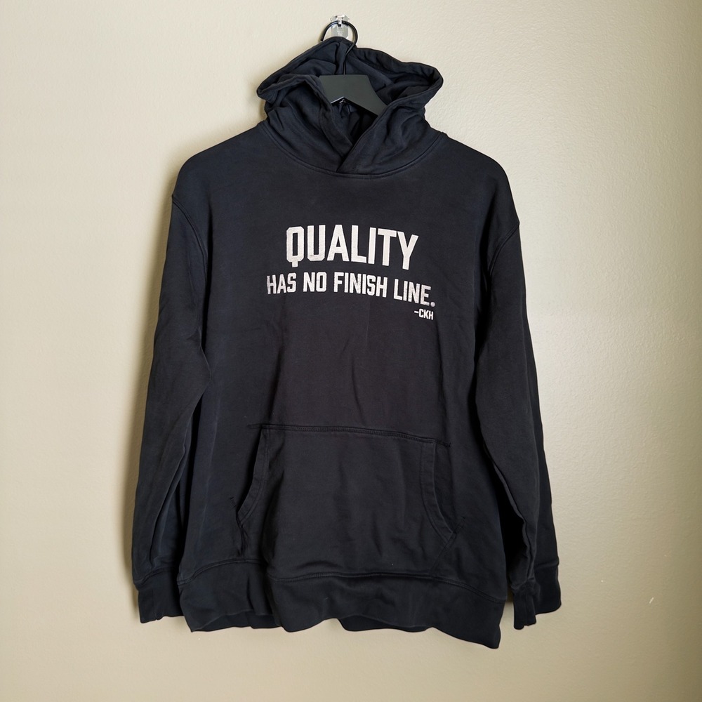 Lucky Brand x Cole Hauser Men's Large Black Hoodie Quality Has No Finish Line